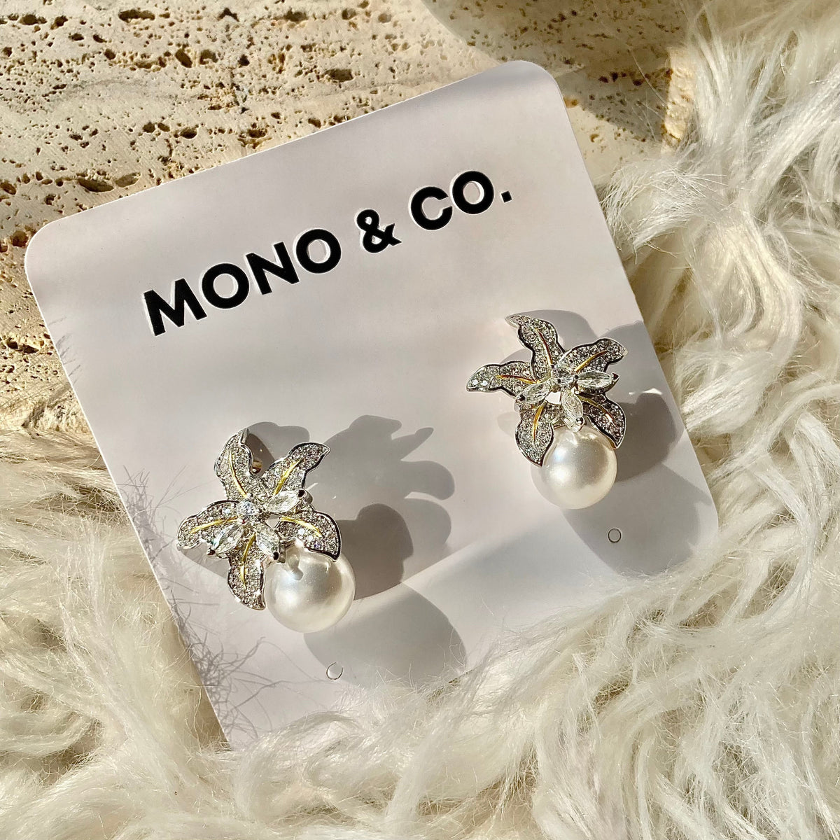 Floral Pearl Drop