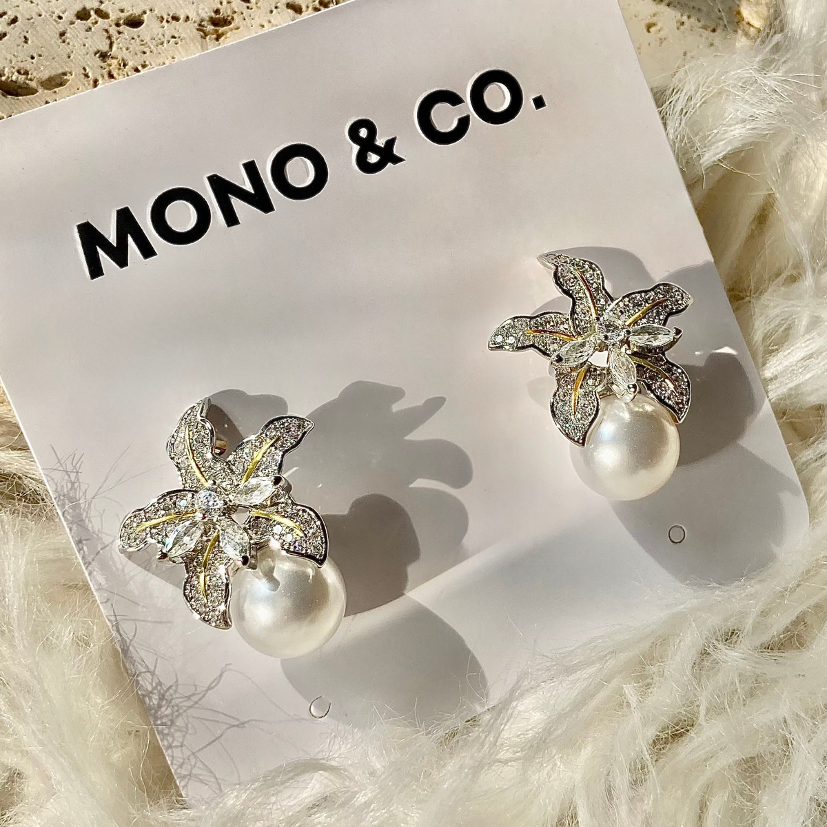 Floral Pearl Drop