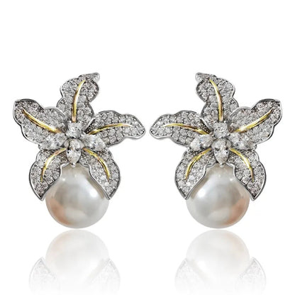 Floral Pearl Drop